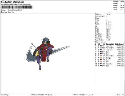 Swoosh Madara Sit