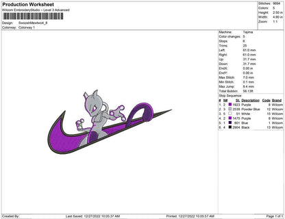 Swoosh Mewtwo