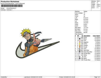 Swoosh Naruto