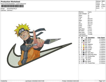 Swoosh Naruto