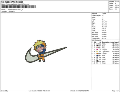 Swoosh Naruto Chibi