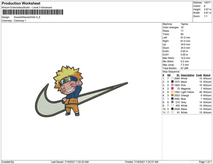 Swoosh Naruto Chibi