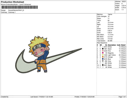 Swoosh Naruto Chibi