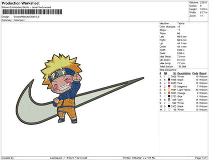 Swoosh Naruto Chibi