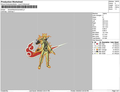 Swoosh  Naruto Uzumaki
