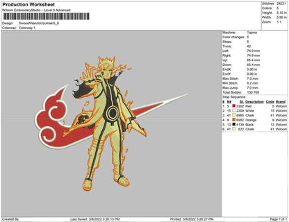 Swoosh  Naruto Uzumaki