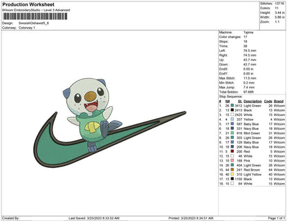 Swoosh Oshawott