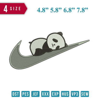 Swoosh Panda Sleeping