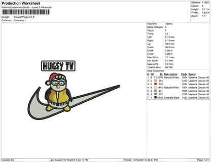 Swoosh Pinguin