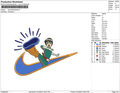 Swoosh Rocklee