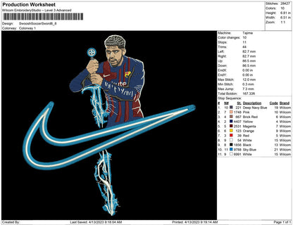 Swoosh Soccer Sword