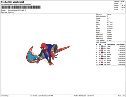 Swoosh SpiderGirl Jump