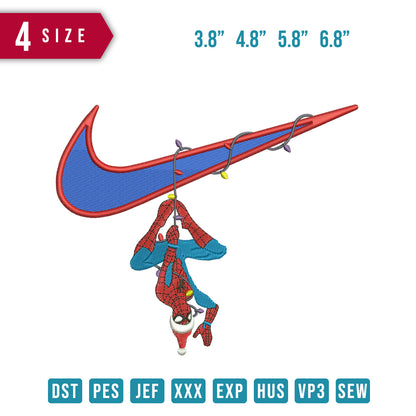Swoosh Spiderman christmast