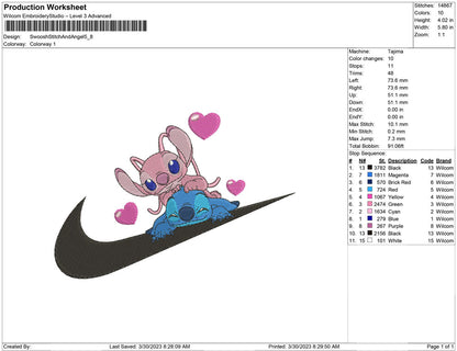 Swoosh Stitch and aAngel