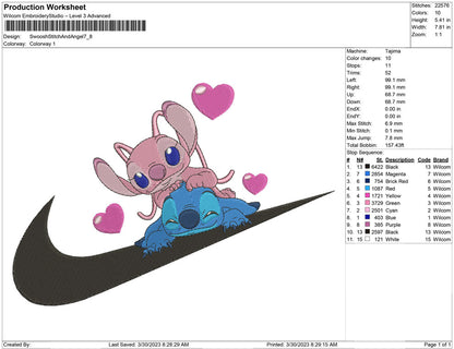 Swoosh Stitch and aAngel