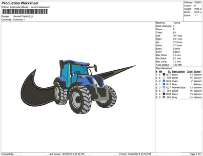Swoosh Tractor