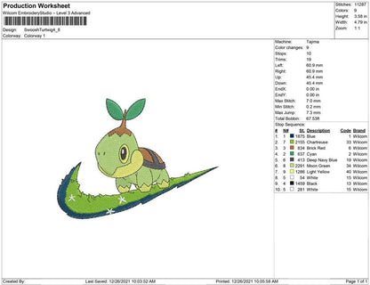 Swoosh turtwig