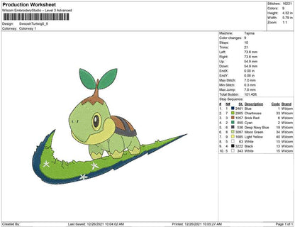 Swoosh turtwig