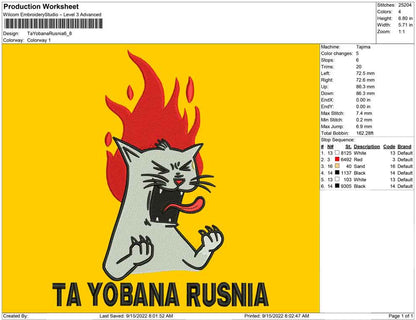 Ta Yobana rusnia