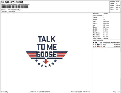 Talk Tome Goose