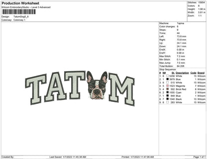 Tatum Dog