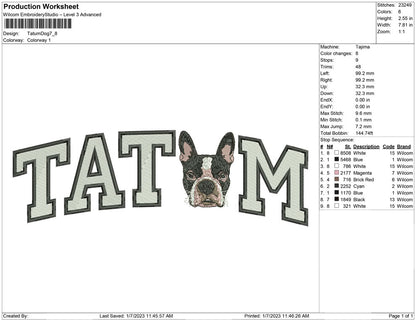 Tatum Dog
