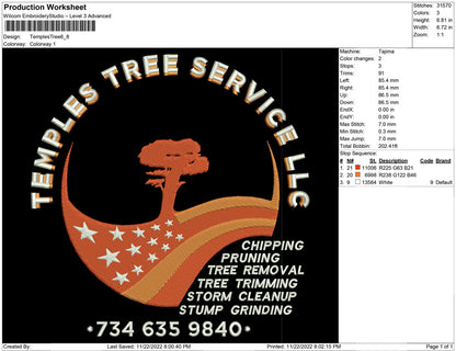 Temples tree