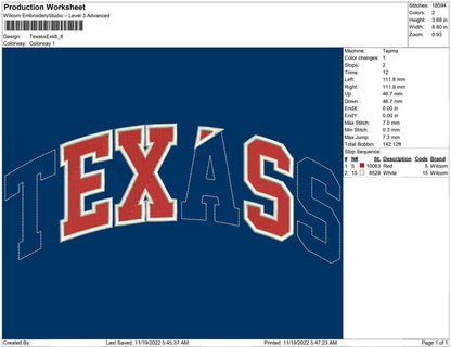 Texas exs