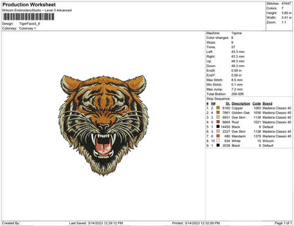 tiger Face