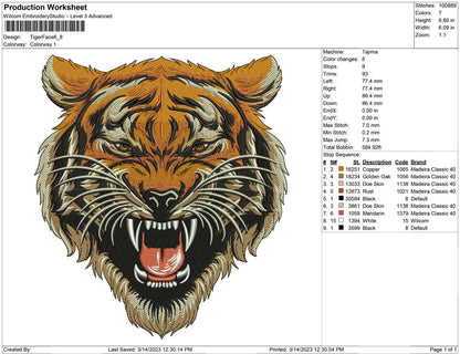 tiger Face