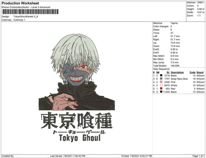 Tokyo Ghoul Kaneki