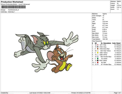 Tom and jerry chase