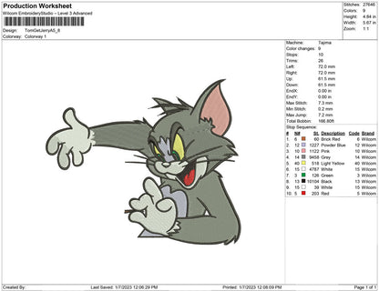 Tom Get Jerry A