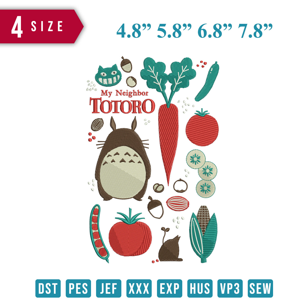 Totoro mit Element