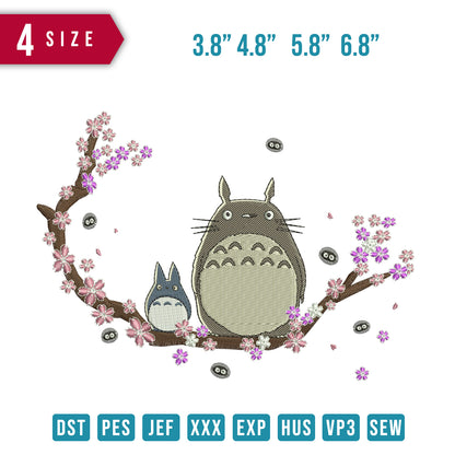 Totoro mit Sakura
