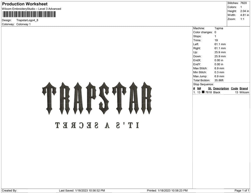 TRAPSTAR logo