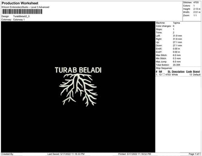 Turab Beladi-Logo-Minis