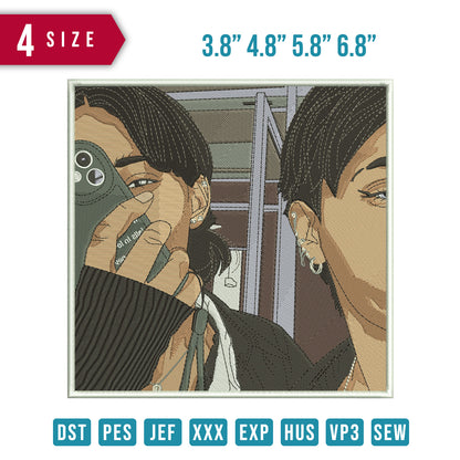 Two selfies