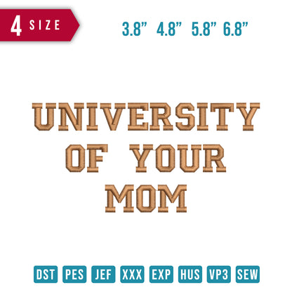 University Of Your Mom