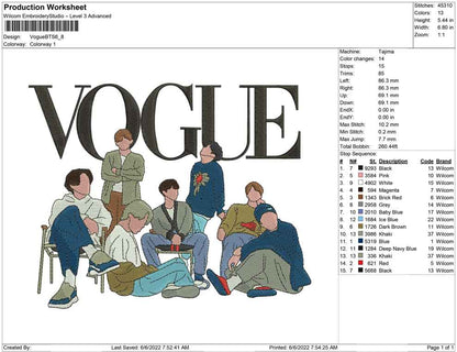 Vogue BTS