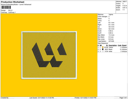 W logo