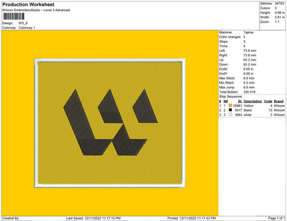 W logo