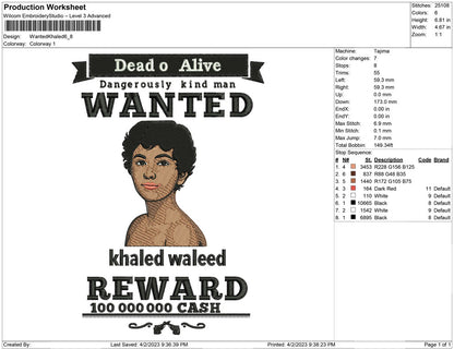 Wanted Khaled Waled