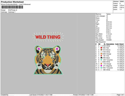 Wild Thing Tiger