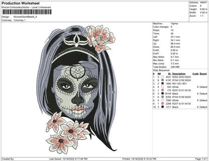 Woman Devil Mask