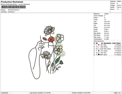 Woman Flower