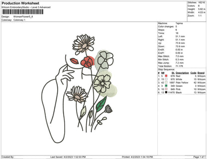 Woman Flower