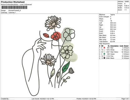 Woman Flower