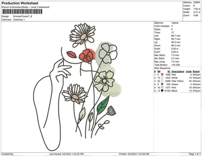 Woman Flower
