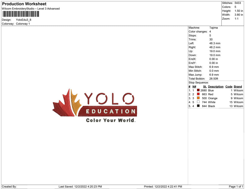 Yolo Education